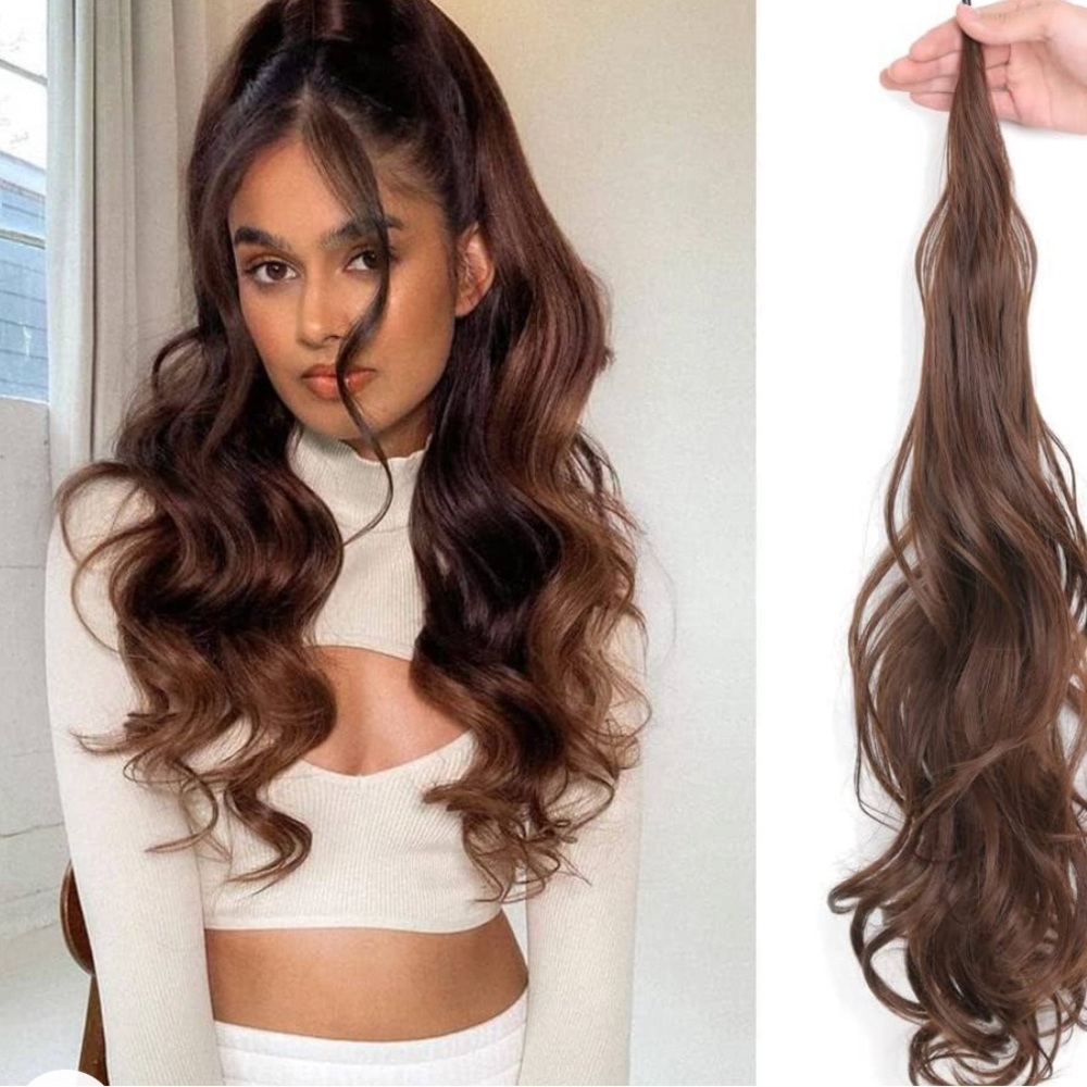 Two “The RUBY” ponytails